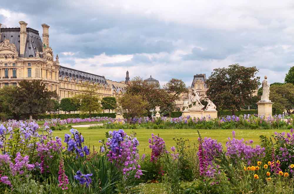 Jardim das Tuileries de Paris